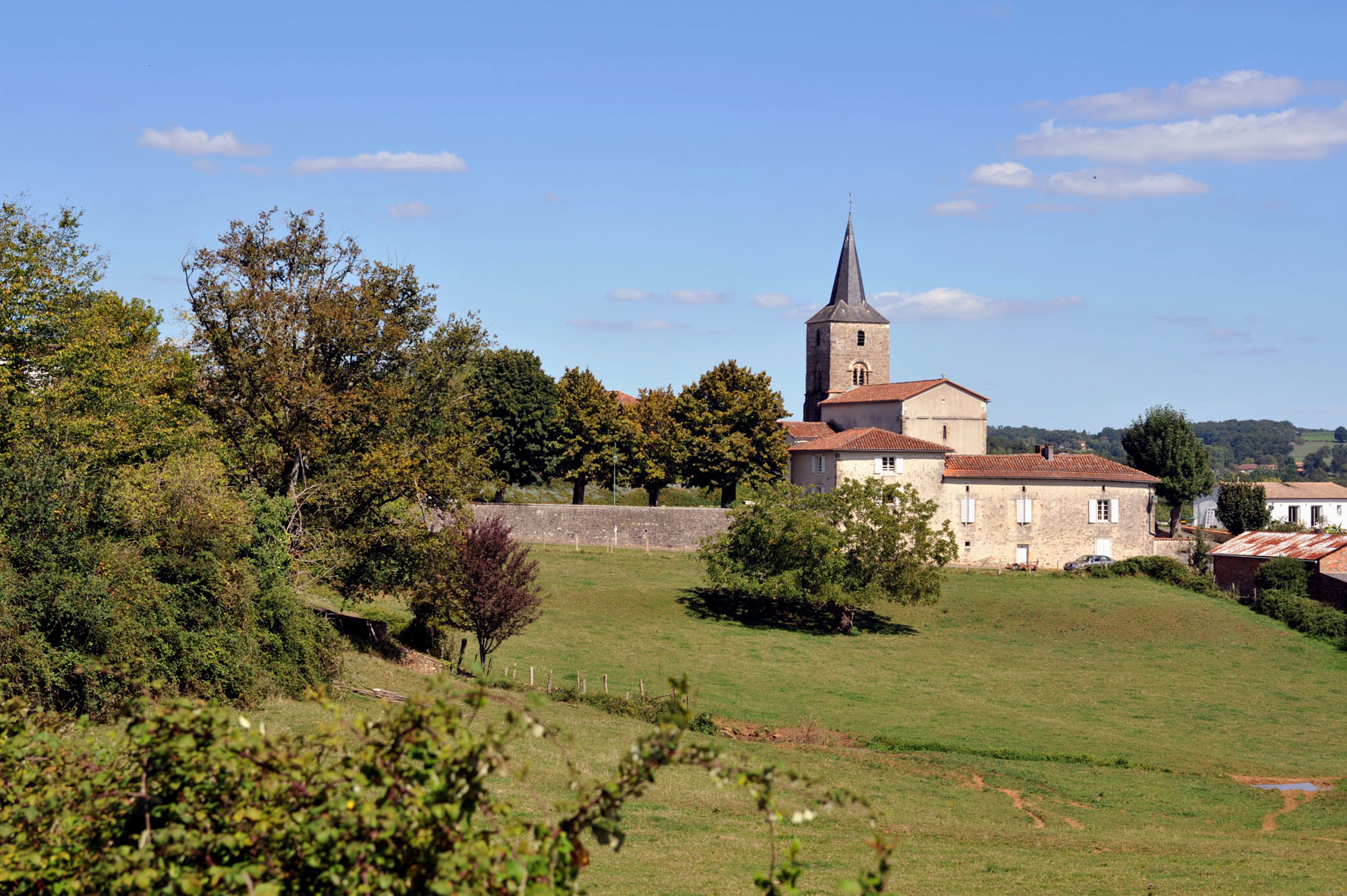 Église SainteEugénie Orgedeuil